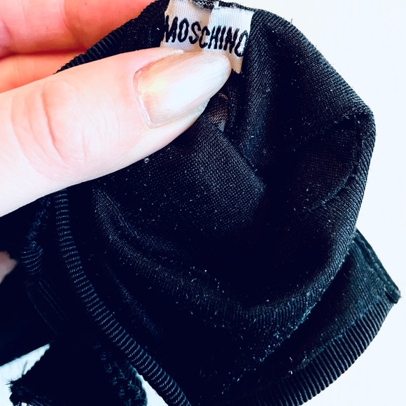 Moschino Suede Gloves - Picture 4 of 4
